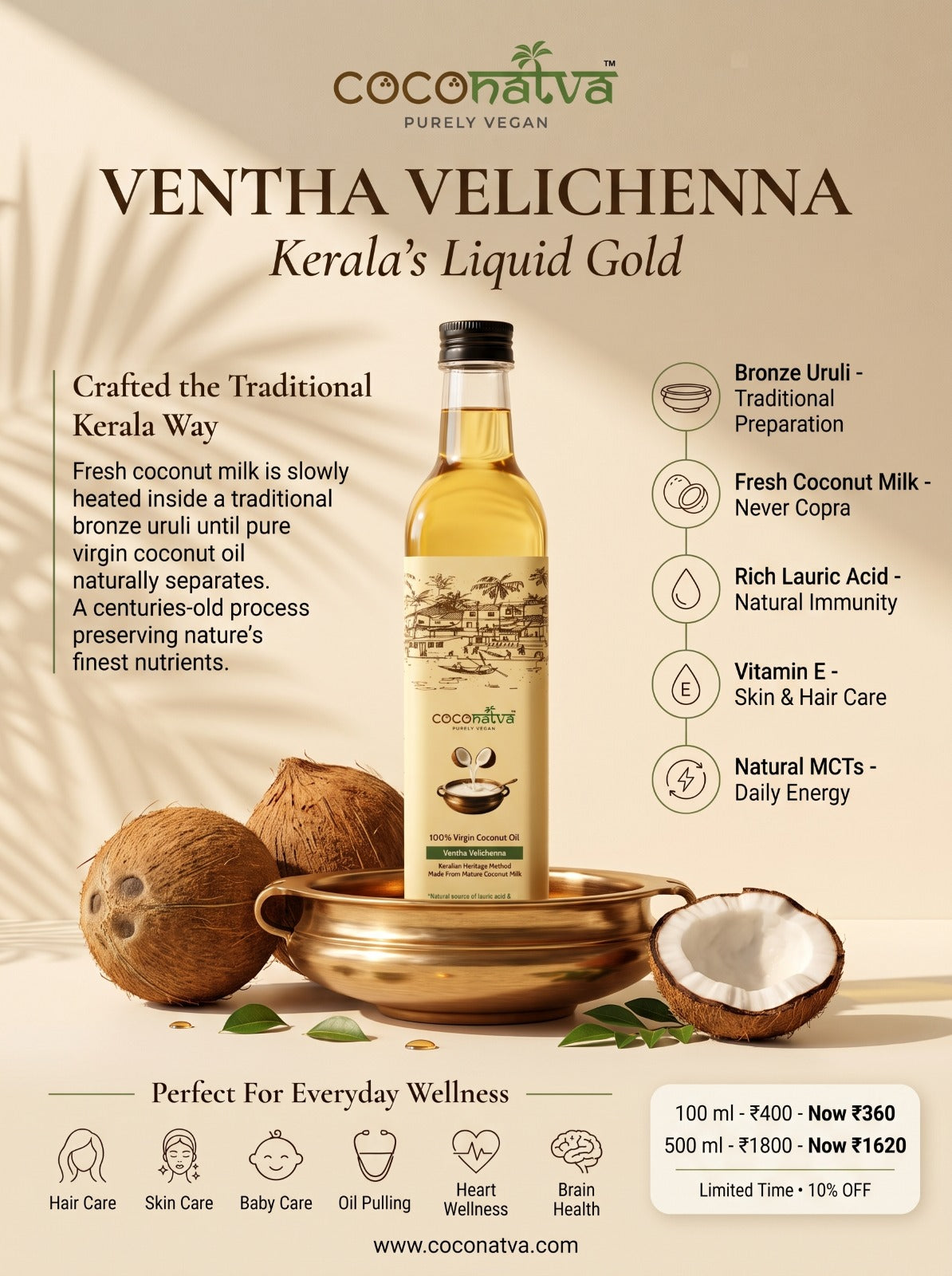 Virgin Coconut Oil - The Golden Elixir