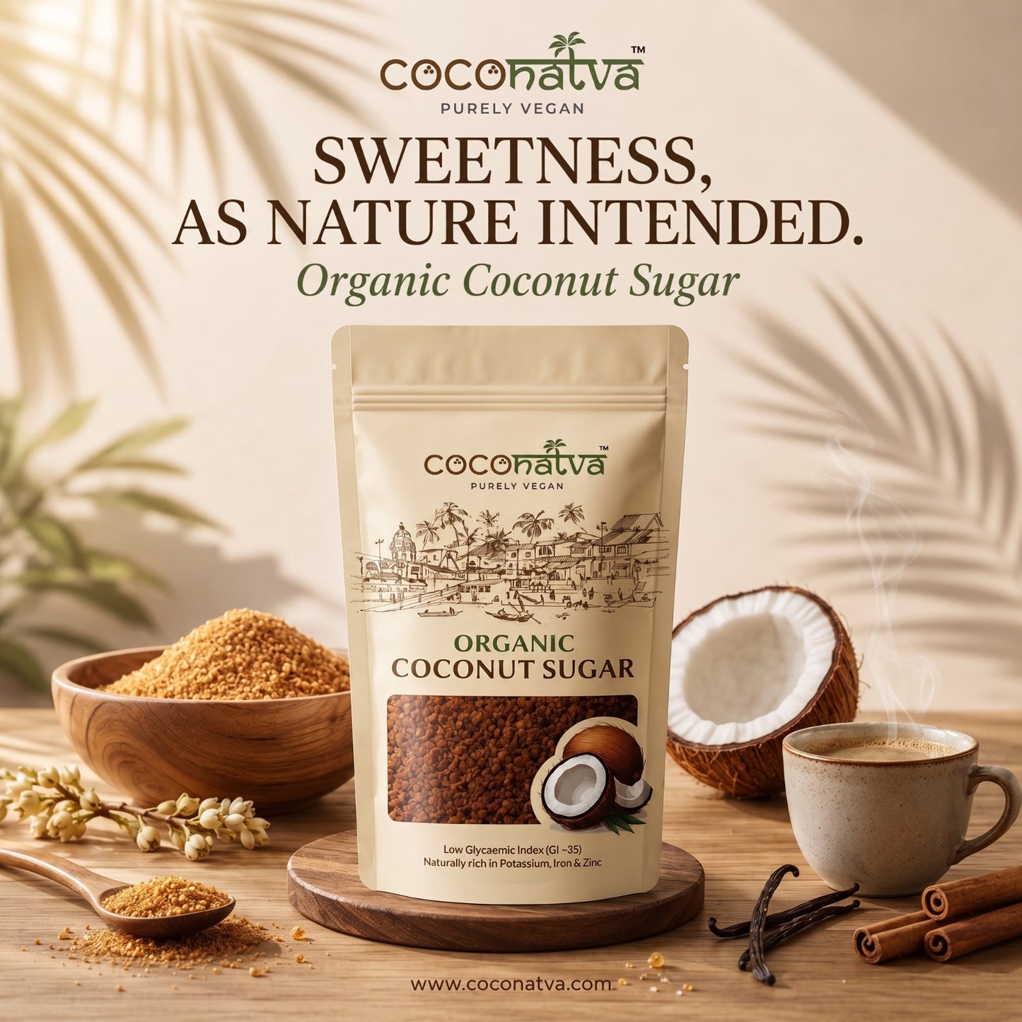 Coconut Sugar - Nature's sweet solution